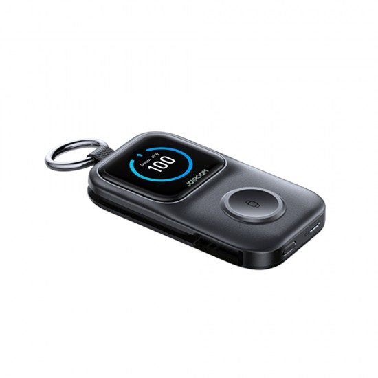 Joyroom JR-W19 5000mAh Powerbank with 5W Wireless Watch Charging - Black