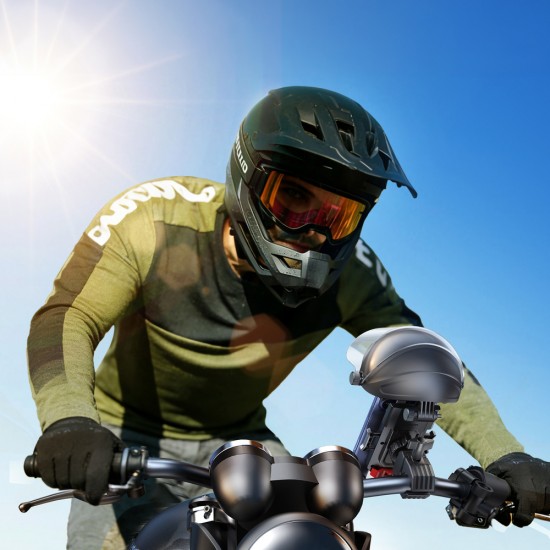 Joyroom JR-ZS526 Bike Holder with Sun Visor Automatic - Black