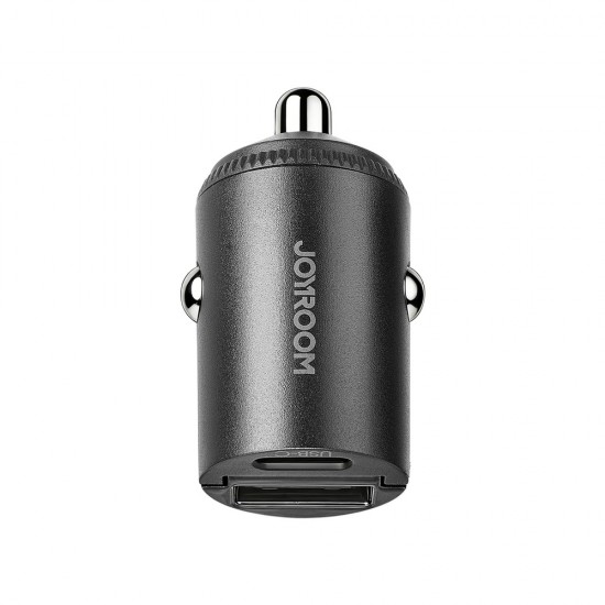 Joyroom JR-CCN18 65W USB-A USB-C Car Charger - Black