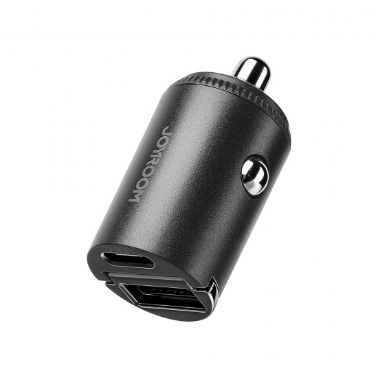 Joyroom JR-CCN18 65W USB-A USB-C Car Charger - Black