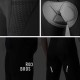 Rockbros YDDK009 Men's Cycling Bib Shorts with Pad Size XXL - Black