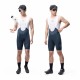 Rockbros YDDK009 Men's Cycling Bib Shorts with Pad Size XXL - Dark Blue