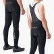 Rockbros 200021 Long Cycling Bib Shorts with Pad Size XXL - Black