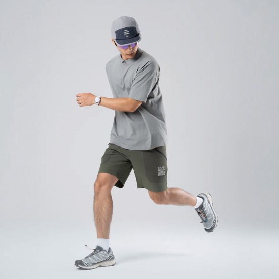 Rockbros YDDK015 shorts with belt size M - green