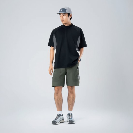 Rockbros YDDK015 shorts with belt size L - green