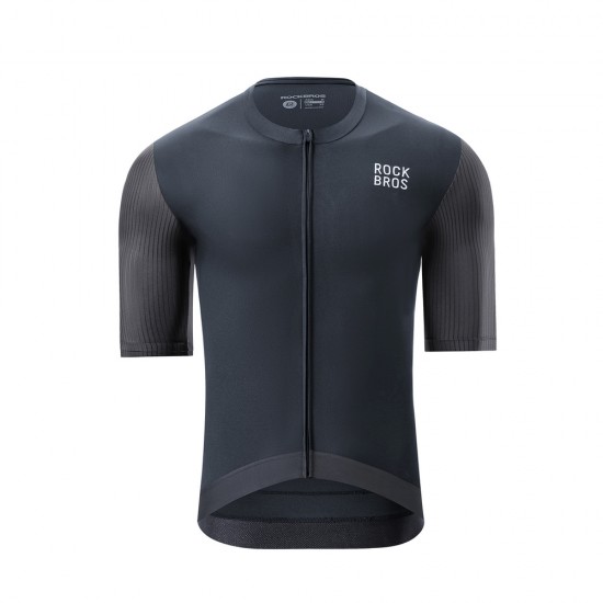 Rockbros 15200025 Short Sleeve Cycling Jersey Size XL - Black