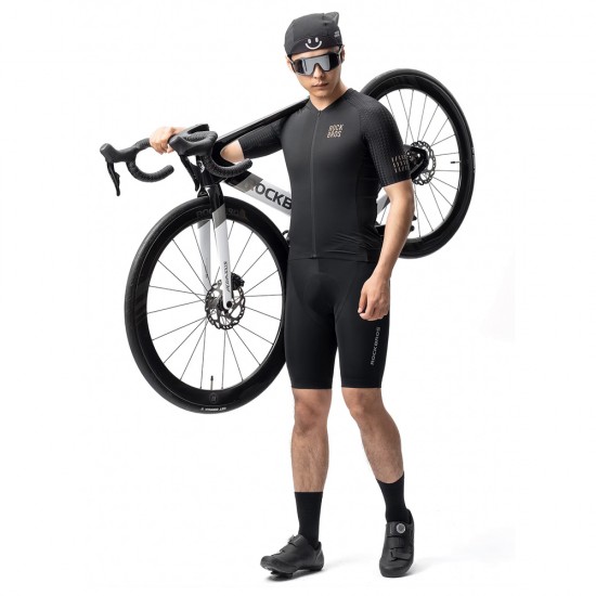 Rockbros YDDX011 Diamond Short Sleeve Cycling Jersey Size XS - Black