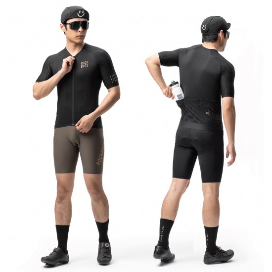 Rockbros YDDX011 Diamond Short Sleeve Cycling Jersey Size S - Black
