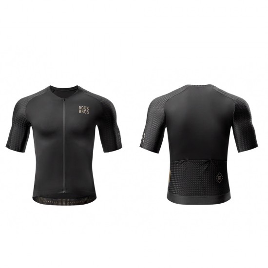 Rockbros YDDX011 Diamond Short Sleeve Cycling Jersey Size M - Black