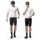 Rockbros YDDX011 Diamond Short Sleeve Cycling Jersey Size S - White