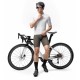 Rockbros YDDX011 Diamond Short Sleeve Cycling Jersey Size S - White