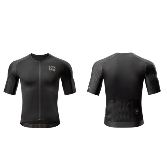 Rockbros YDDX011 Diamond Short Sleeve Cycling Jersey Size XXS - Black