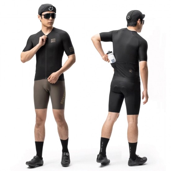 Rockbros YDDX011 Diamond Short Sleeve Cycling Jersey Size XXS - Black