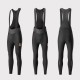 Rockbros YDCK012-1 Long Fleece Bib Tights with Pad Size S - Black
