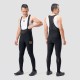 Rockbros YDCK012-1 Long Fleece Bib Tights with Pad Size S - Black