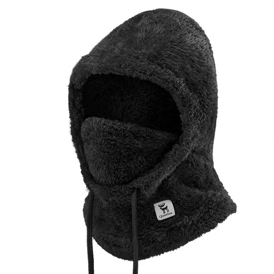 Qunature Arctic Velvet Ski Balaclava Size L - Black