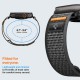 Spigen Athlex Air 2 Strap for Apple Watch (44 / 45 / 46 / 49 mm) - Black and Orange