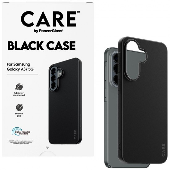 CARE by PanzerGlass Fashion Case for Samsung Galaxy A37 - Black