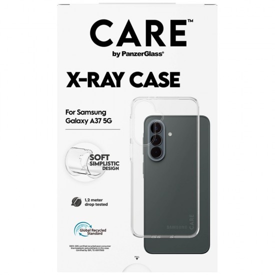 CARE by PanzerGlass Fashion X-Ray Case for Samsung Galaxy A37 - Transparent