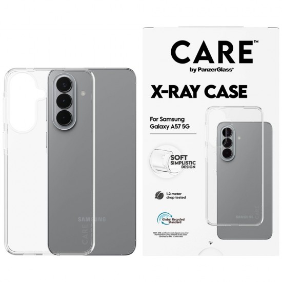 CARE by PanzerGlass Fashion X-Ray Case for Samsung Galaxy A57 - Transparent