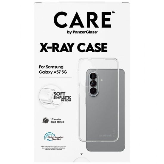 CARE by PanzerGlass Fashion X-Ray Case for Samsung Galaxy A57 - Transparent