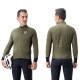 Rockbros YDWT014 Winter Fleece Double Layer Cycling Jacket Size XXL - Green