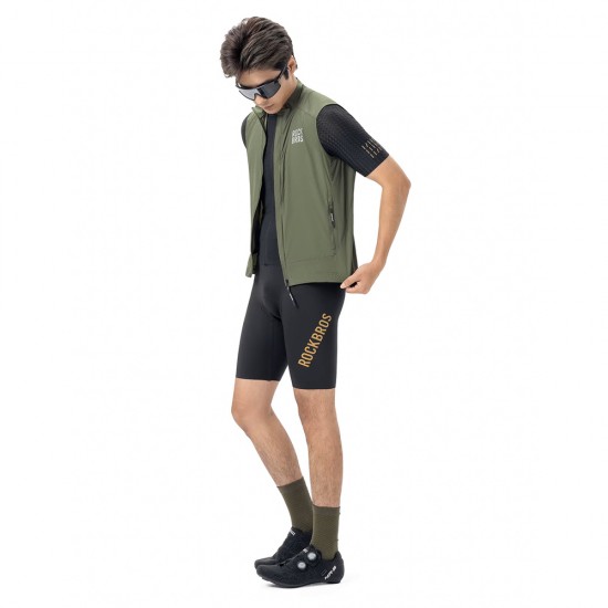 Rockbros YDMJ003 Windproof Vest Spring/Autumn Size L - Green