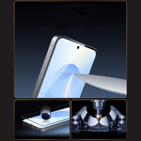 Tech-Protect Easy Set+ 3-Pack Tempered Glass for Samsung Galaxy S26 - Black