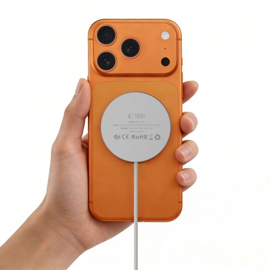 Tech-Protect A50 MagSafe 25W QI2.2 Wireless Charger - White