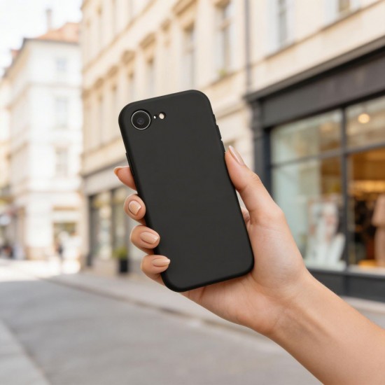 Tech-Protect Silicone MagSafe Case for iPhone 16e / 17e - Black