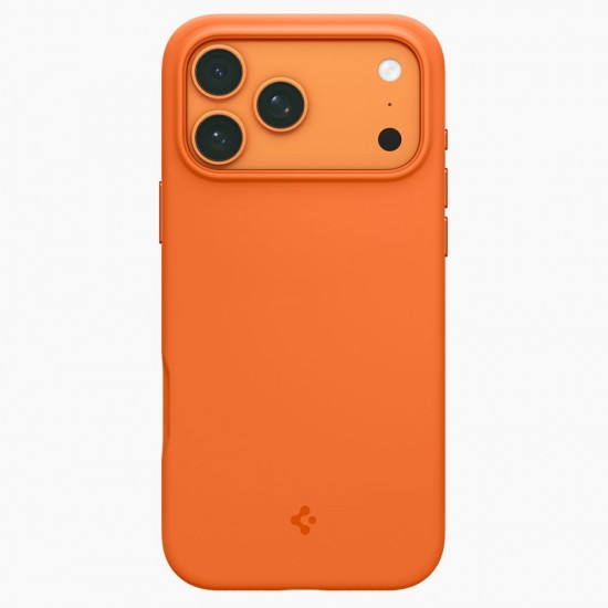 Spigen Silicone Fit Mag Case for iPhone 17 Pro - Orange