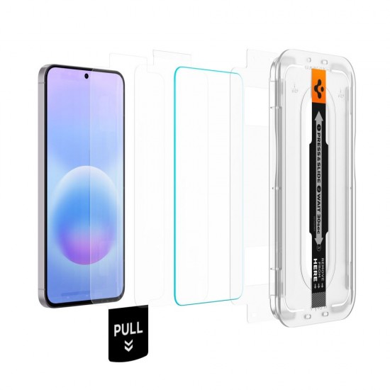 Spigen Glas.tR EZ Fit Pro 2-Pack Tempered Glass for Samsung Galaxy A57 5G