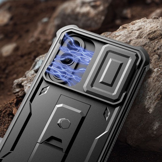 Tech-Protect Kevlar Cam+ 2-Set Case for Samsung Galaxy A36 / A37 5G - Black