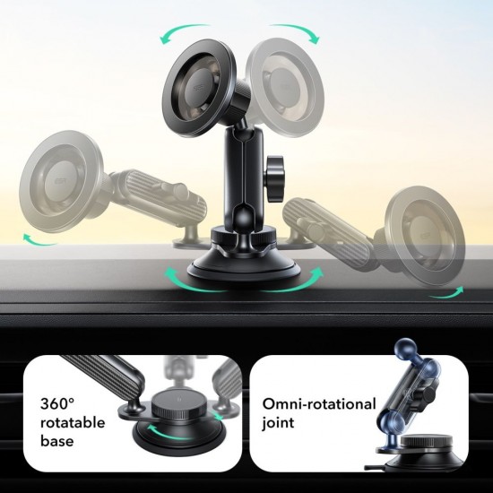 ESR OmniLock MagSafe Cockpit Car Mount - Black