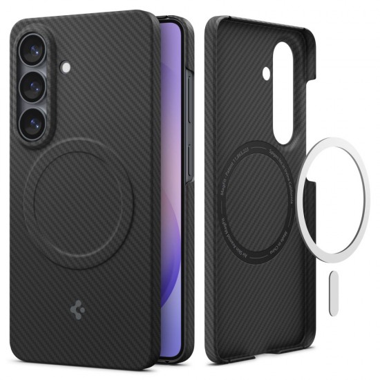 Spigen AirSkin Aramid Mag MagSafe Case for Samsung Galaxy S26 - Black
