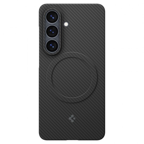 Spigen AirSkin Aramid Mag MagSafe Case for Samsung Galaxy S26 - Black
