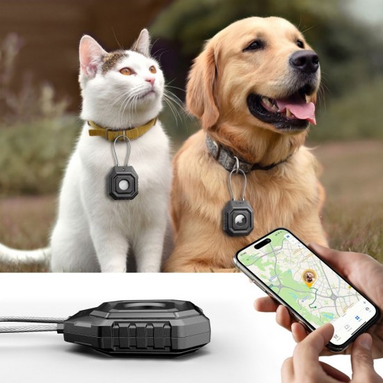 Tech-Protect Kevlar Seal Case for Apple AirTag 1/2 - Black