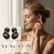 Tech-Protect QuietFit Silicone Earplugs with Acoustic Filter - Black