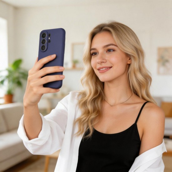 Tech-Protect Silicone MagSafe Case for Samsung Galaxy S26 Ultra - Purple