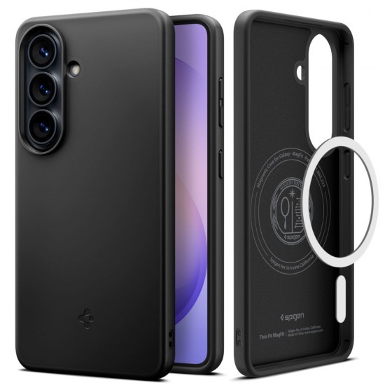Spigen Thin Fit Mag MagSafena Samsung Galaxy S26 Case - Black