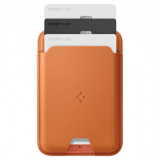 Spigen Valentinus MagSafe Magnetic Phone Wallet - Orange