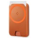Spigen Valentinus MagFit+ MagSafe Magnetic Phone Wallet - Orange