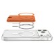 Spigen Valentinus MagFit+ MagSafe Magnetic Phone Wallet - Orange