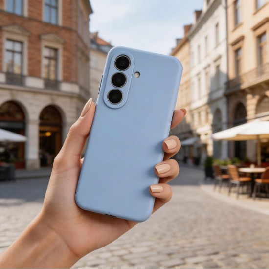 Tech-Protect Silicone MagSafe Case for Samsung Galaxy S26 - Blue