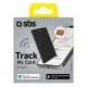 SBS Track My Card Ultra-Thin Universal iOS Android Locator - Black