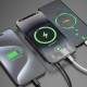 Dudao K14S Magnetic Power Bank 20W 5000mAh 1x USB-A 1x USB-C - Black