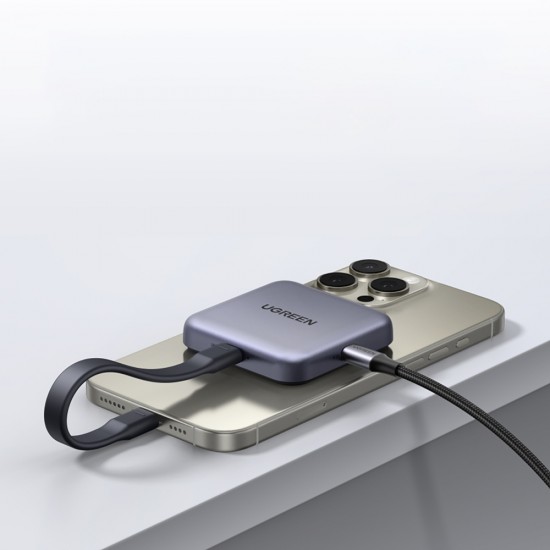 Ugreen Magnetic Memory Card Reader + 100W PD 3in1 Charger - Gray