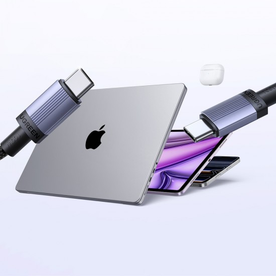 Ugreen USB-C to USB-C PD Cable 100W 5A 2m - Black
