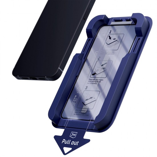 9H tempered glass with 3mk HardGlass Max Privacy filter for Samsung Galaxy S26