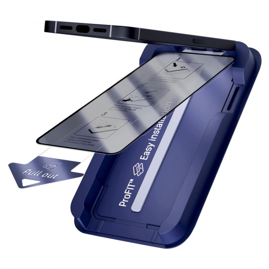 9H tempered glass with 3mk HardGlass Max Privacy filter for Samsung Galaxy S26